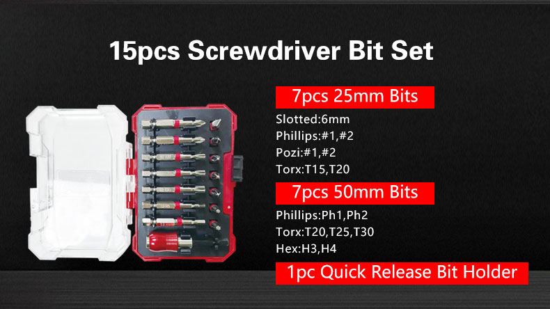 precision screwdriver bits set